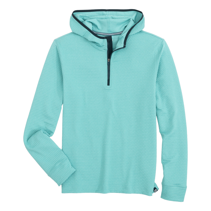 Scuttle Heather Performance Quarter Zip Hoodie